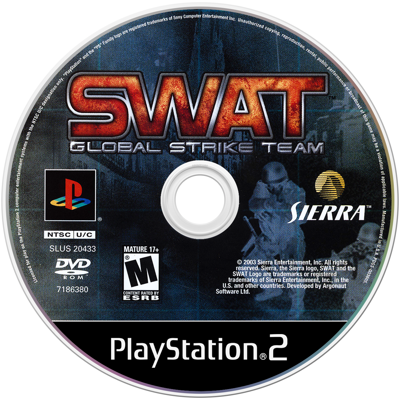 SWAT Global Strike Team media 4 for Playstation 2